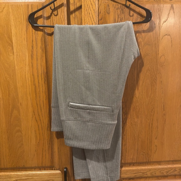 ATHLETA Delancy Beige Herringbone High-Waisted Leggings! NWOT - Picture 4 of 7
